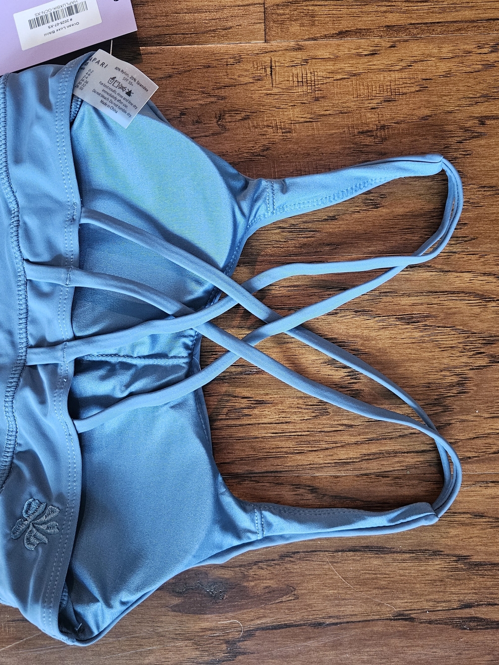 NEW Hapari Blue Womens Small XSmall Bikini - Picture 4 of 6